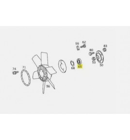 cuscinetto a sfere ntn ec-df1160c840 mercedes A0059814825