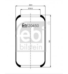 sospensione pneumatica assale anteriore 300x27 mercedes a3563270201 a6133270101