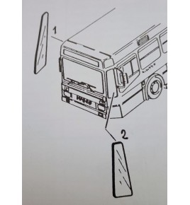 cristallo anteriore laterale dx 471/480 iveco 4833243