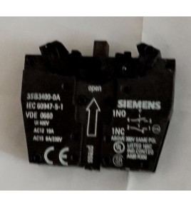 COMANDO pulsante emergenza europolis siemens 3sb3400 iveco 8010002406mo