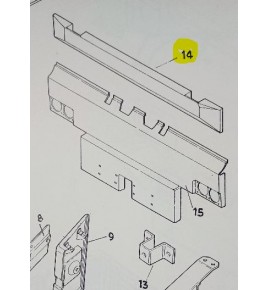sportello superiore anteriore  turbocity 480 iveco 4779287