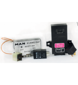 relè/unità di controllo elettronica 24v bosch 0986AH0204 man 81259020410