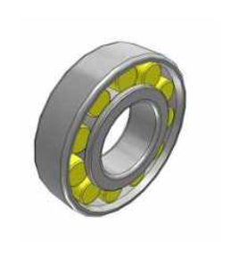 cuscinetto a rulli cilindrici 37,75x69,85x17,46 skf clr10a