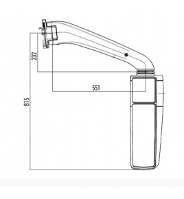 specchio retrovisore esterno dx termico grandangolo hella 8sb501246803 man 81637006088 neoplan 11035960 190559300