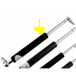 molla a gas stabilus 95656 350N L 405 con snodo iveco 4825807
