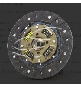 disco frizione 380 41,1x50,8 10denti sachs 1861906032 volvo 1527123 1527911 1667927 8112122