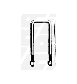 grappone/staffa balestre/sospensioni posteriore eurocargo 20x70x300 iveco 504054222 504247796