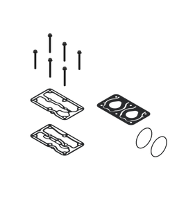 kit guarnizioni testata compressore bicilindrico wabco 9115539252 mercedes A0011302815