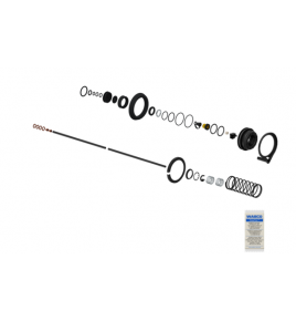 kit revisione valvola servofrizione wabco 9700519042 evo A0002900247 daf 689267 698529 iveco 8190167 42492968