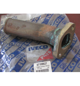 tubazione flangiata liquido di raffreddamento rame iveco 97108627