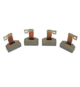 serie spazzole carbone per motorino avviamento bosch 2007014079 iveco 42531954