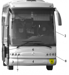 paraurti anteriore terminale sx domino 2001 iveco 71900423