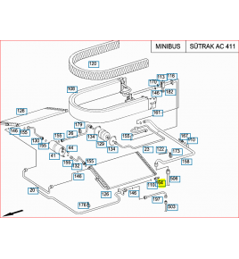 interruttore impianto climatizzazione sutrak ac411 mercedes sprinter a0015457009