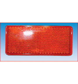 catadiottro/catarifrangente arancio adesivo 94x60 iveco 500303366