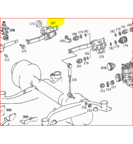 valvola livellatrice dx knorr k005935 1505100008 mercedes a0003282325