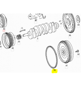 CORONA VOLANO MERCEDES A0000320605
