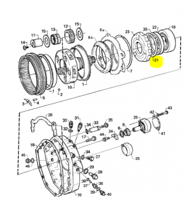 anello di supporto cambio GR801/GR900/GRS900 scania 1109027