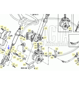 anello albero sterzo iveco 4717274