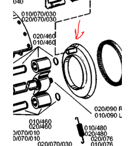 anello mozzo posteriore iveco 93163250