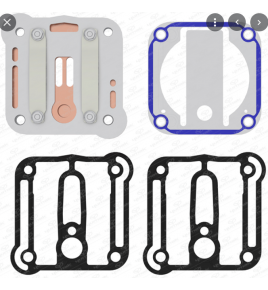 piastra testata compressore completa di valvole senza guarnizioni iveco 42471271
