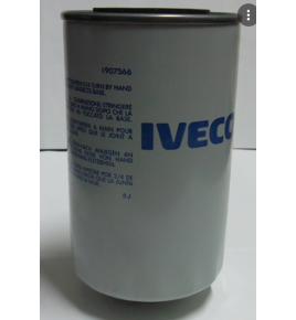 filtro olio motore ad avvitare con valvola di blocco arretramento iveco 1907566