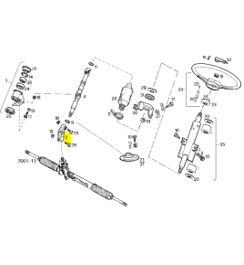 giunto cardanico sterzo dm 16 daily iveco 8593362