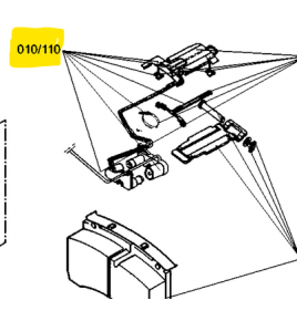 kit indicatore di usura freni knorr K000684 iveco 42554954
