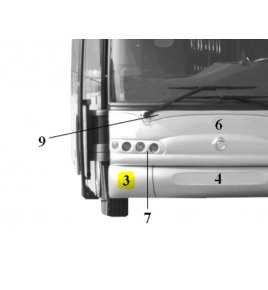 paraurti terminale dx anteriore domino 2001 iveco 71900422