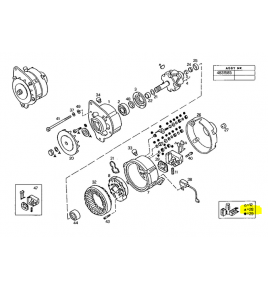 serie ricambi alternatore bosch 1127011064 iveco 8122284