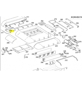 centralina climatizzazione wabco 446196000 mercedes a0008357536 A0004465028