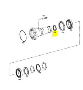 paraolio mozzo posteriore mercedes a0249975547