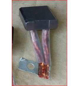 spazzola in carbone motorino avviamento 8x23x25 24v iveco 9927792 9927791 72363201 72363202