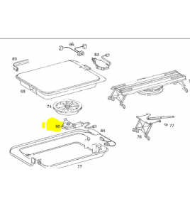 motorino apri botola tourino mercedes a0058202742