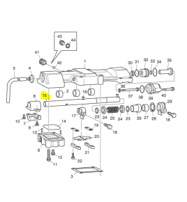 albero selettore marce cambio serie 4 scania 1447742