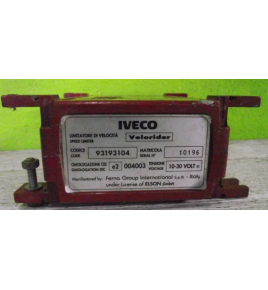 centralina limitatore di velocità velorider iveco completo di cavi iveco 93193104