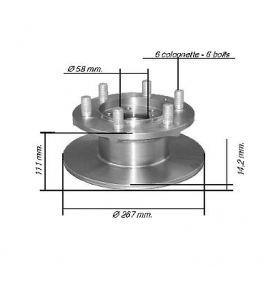 serie dischi freno anteriore daily iveco 1904529 1908773 93800492 1908793 1904592