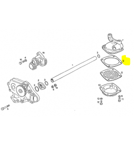 guarnizione pompa olio motore iveco 61319056