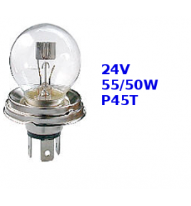 lampada ad incandescenza bilux 24v 55/50w L24v55/50wr2bilux