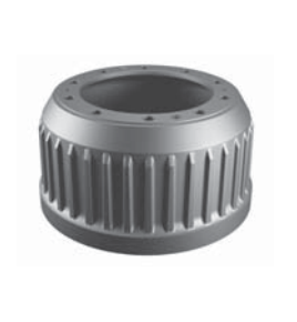 tamburo freno anteriore dm interno 410  L int 206mm iveco 7161879 7910198  7161338
