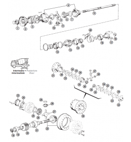 coppia conica R 36:18 ponte posteriore iveco 7160623