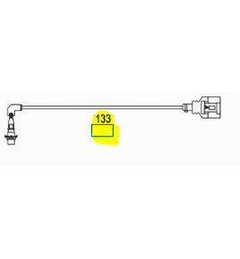 cavo elettrico per sonda terminale di scarico mercedes a4571507433