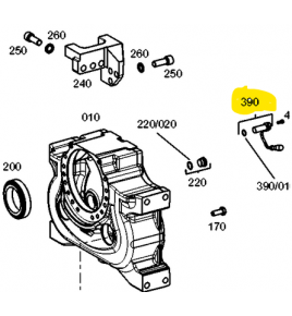 sensore L8 contagiri posteriore abs iveco 42541775