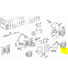valvola emergenza porte tourino mercedes a6287602157 a0009970512