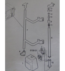 supporto inferiore anteriore e posteriore braccio porta my way iveco 42534707