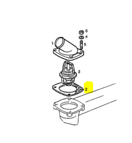 guarnizione piana valvola termostatica motore iveco 98443664