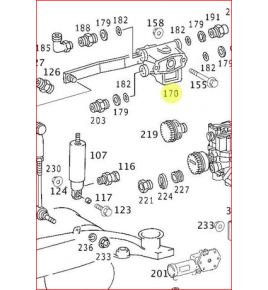 valvola livellatrice sx knorr k005934 1505100008 mercedes a0003282225