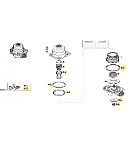 kit guarnizioni valvola limitatrice iveco 8124491