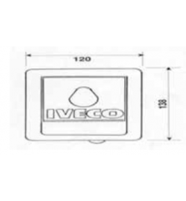 maniglia cofano posteriore iveco 4820193