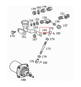 perno sferico femmina per tirantini mercedes n000000004468