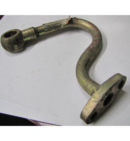 tubo acqua raffreddamento compressore occhio dm 20 + flangia iveco 61315493